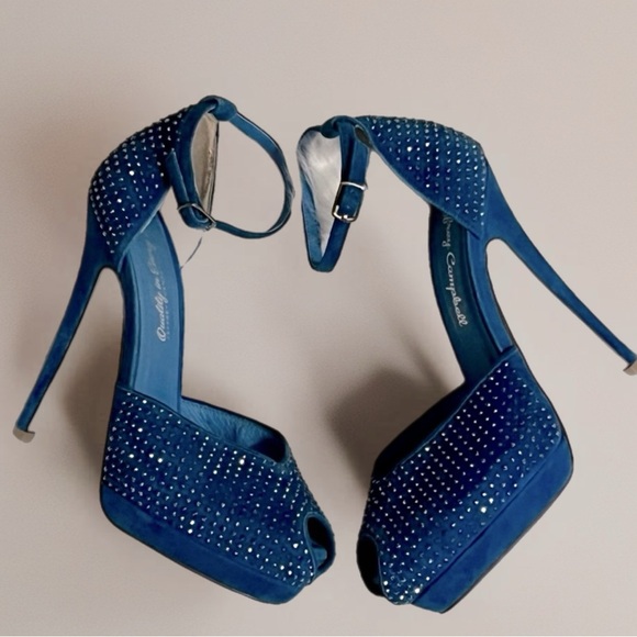 Jeffrey Campbell Stiletto Heels - Sparkly- Size 8 - Picture 3 of 8